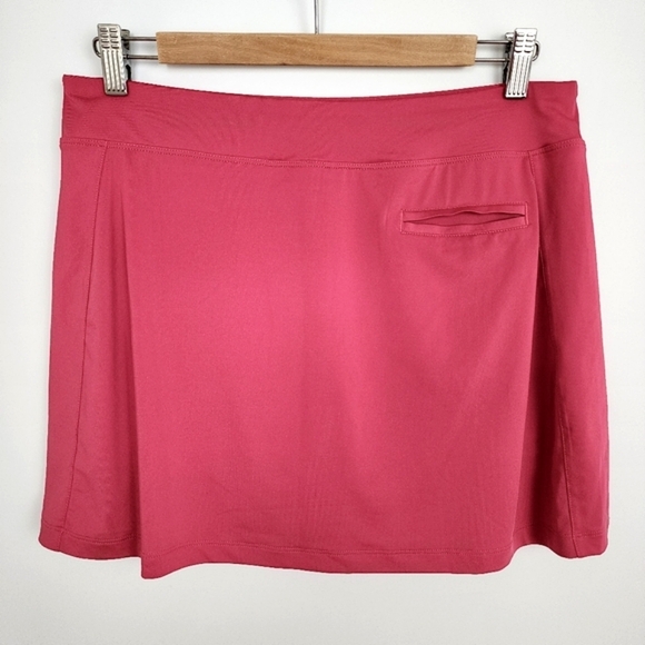 PUMA Women's Pink Skort Lined Stretch Size Medium - Picture 2 of 12